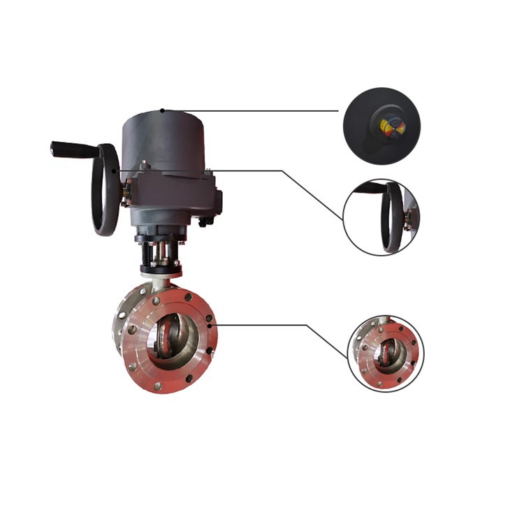 Rotary On-off Valve Motorized Butterfly Valve