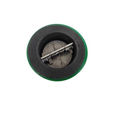 Подъемный обратный клапан вафельного типа с резиновым уплотнением