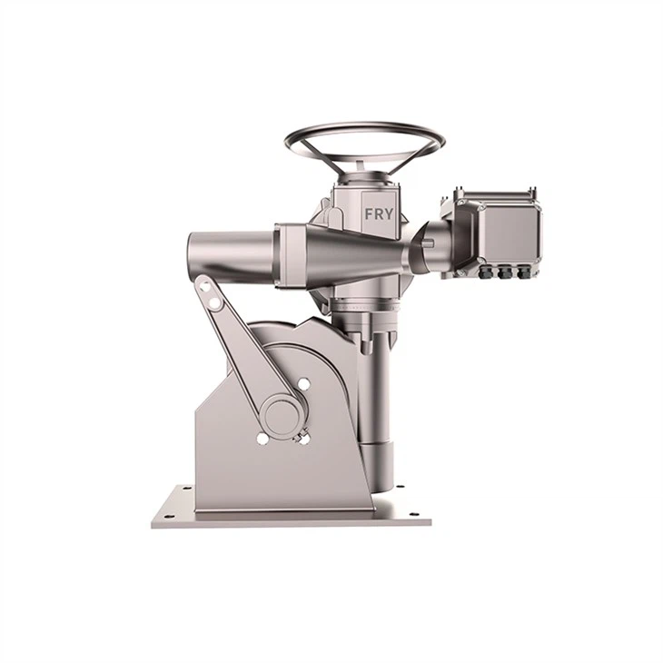 Gearbox Quarter-turn Electric Actuator For Butterfly Valve