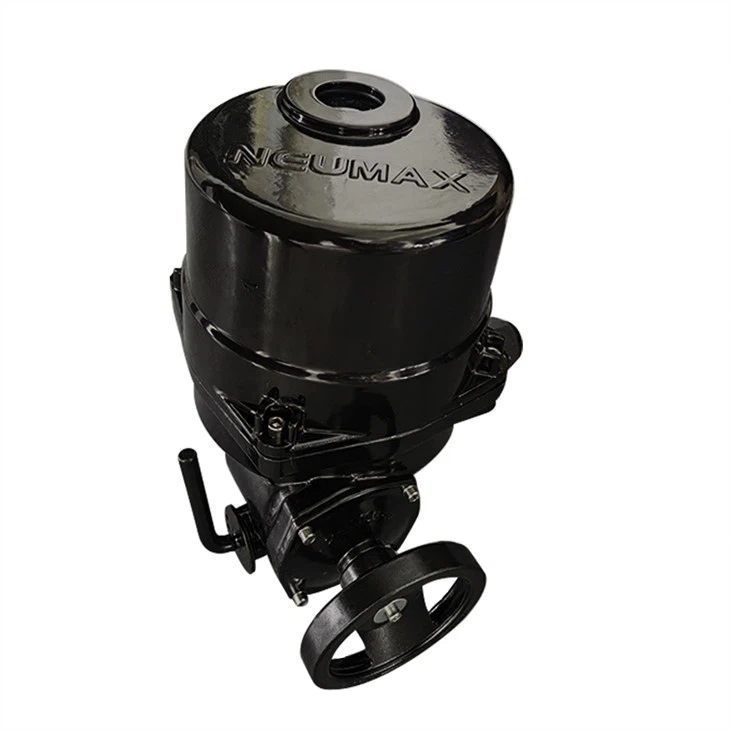 Quick-opening Seires Part-turn Electric Valve Actuator For Ball Valve Temp. -25 Deg C To 70 Deg C