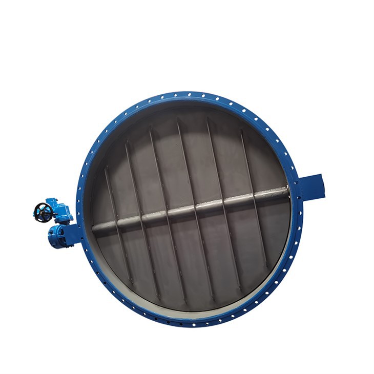 Cast Ductile Iron Gas Damper Butterfly Valve