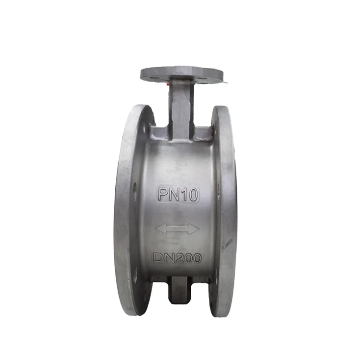 DN200 Stainless Steel 304 Flange Butterfly Valve