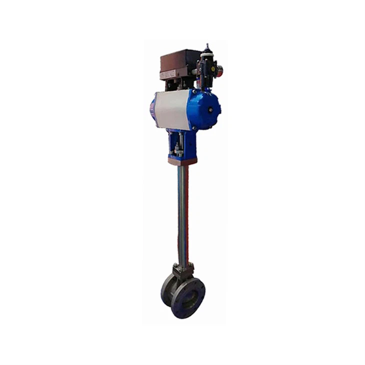Pneumatic Actuated Extension Rod Butterfly Valve