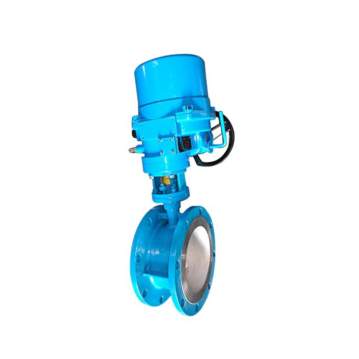 Triple Eccentric Cast Steel Butterfly Valve
